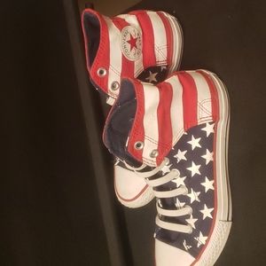 Converse flag hightops sz 4